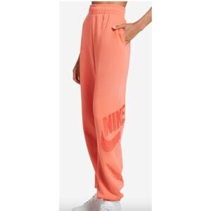 NWT Nike Sportswear Swoosh DZ4603-814 Joggers Sweatpants Orange Women’s S $75